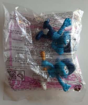 Navigator smurf and policeman smurf - McDonald's toy