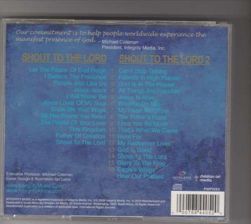Shout to the Lord - special gold edition