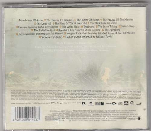 Lord of the rings: The two towers - Soundtrack