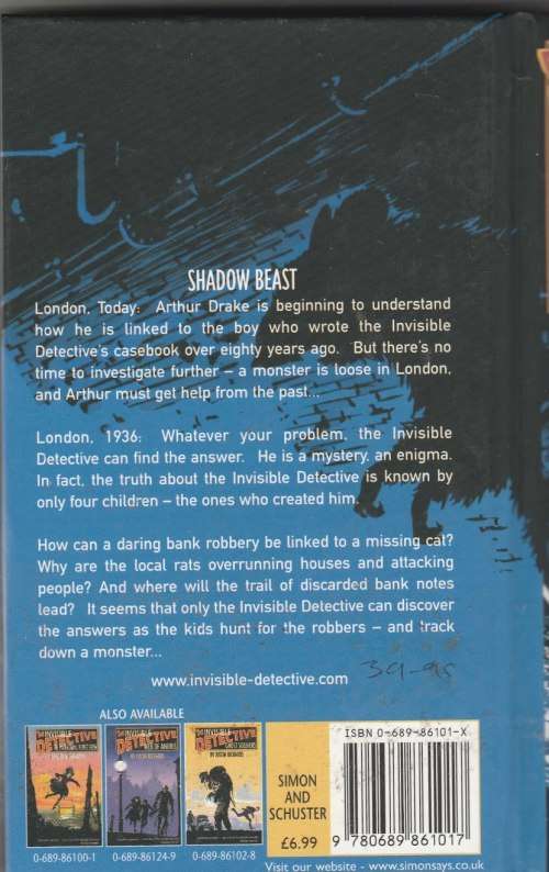 The invisible detective - Shadow beast