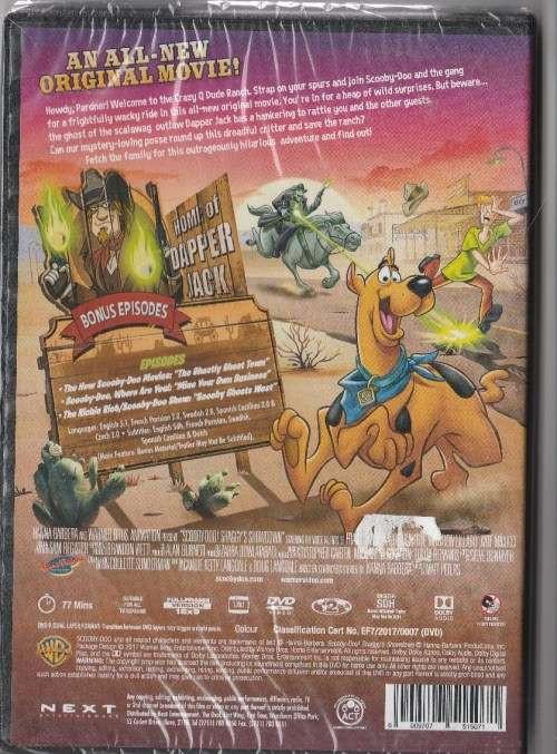 Scooby-doo! movies (3 movies)