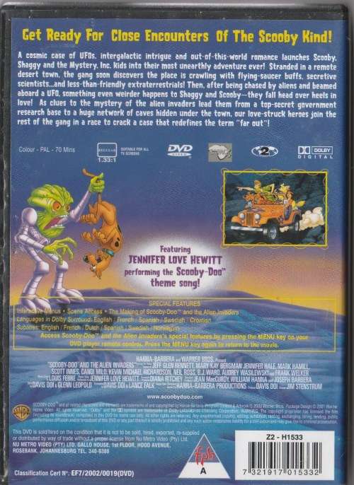 Scooby-doo! movies (3 movies)