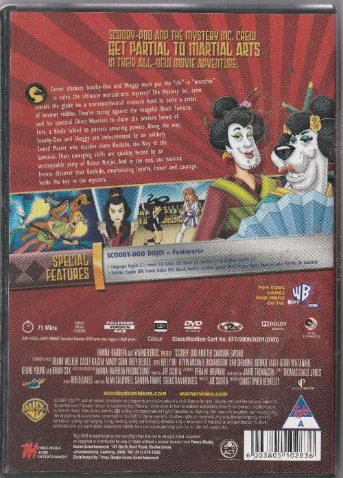 Scooby-doo! movies (3 movies)