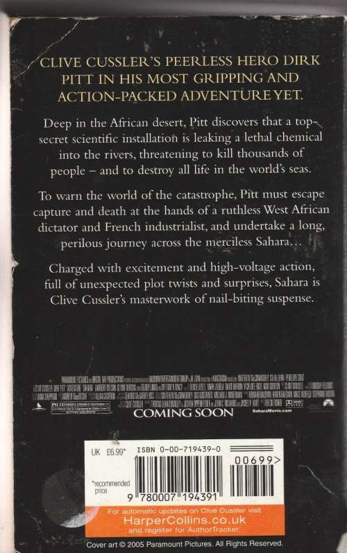 Sahara - Clive Cussler