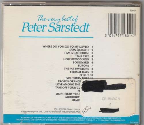 The very best of Peter Sarstedt