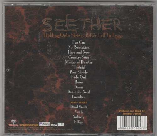 Seether - Holding onto strings better left to fray