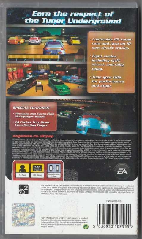Need for speed Underground rivals