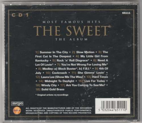 The sweet - the album