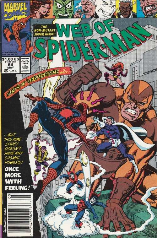 Web of Spider-man #64 (1990)