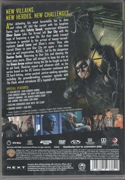 Arrow - The complete fourth season