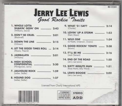 Jerry Lee lewis - Good rockin` Tonight