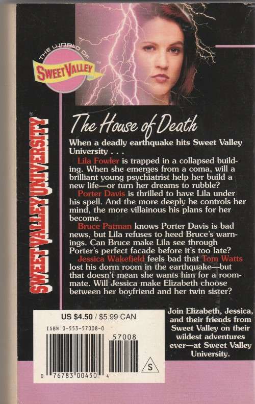 Francine Pascal - SVU: The house of death