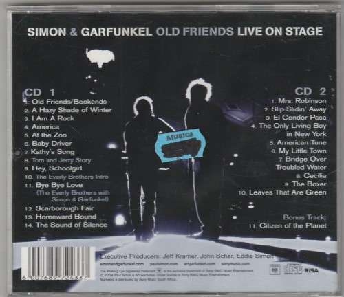 Simon & Garfunkel - Old friends live on stage