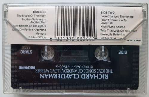 Richard Clayderman - The love songs of Andrew Lloyd Webber