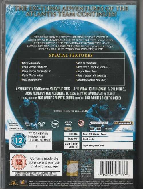 Stargate Atlantis - The complete second season