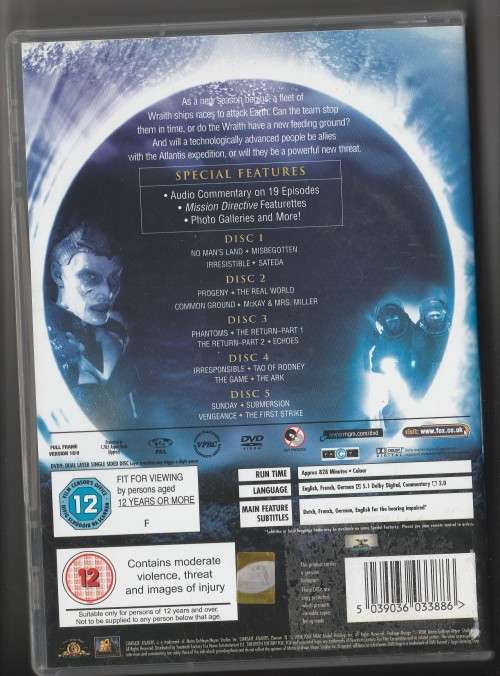 Stargate Atlantis - The complete third season