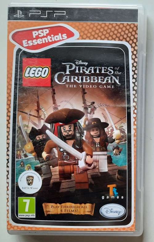 Lego Pirates of the Caribbean: The video game (psp)