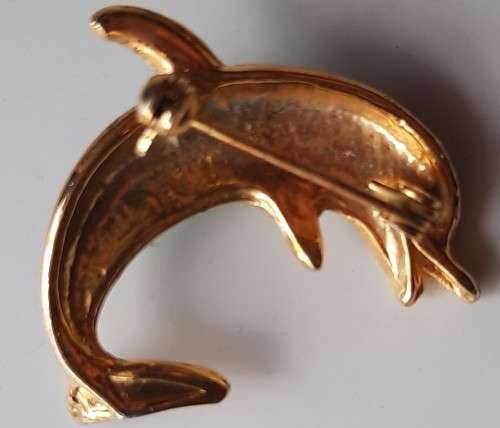 Dolphin brooch