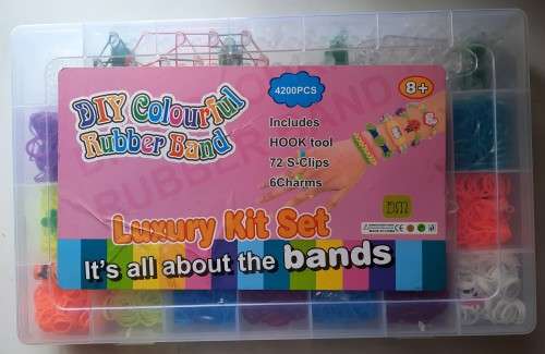 DIY Colourful rubber band