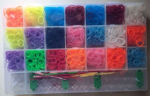 DIY Colourful rubber band