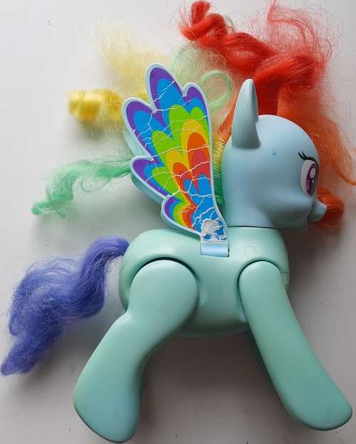 My little Pony Rainbow-dash with sound