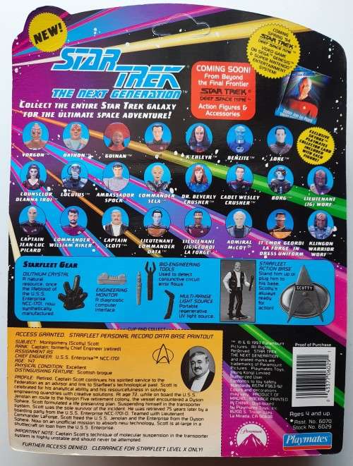 Star  Trek: TNG - Captain Scott