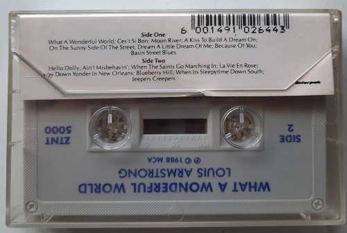 Louis Armstrong - What a wonderful world (tape)
