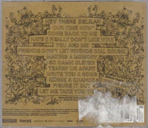 Plain White T`s - Every second counts