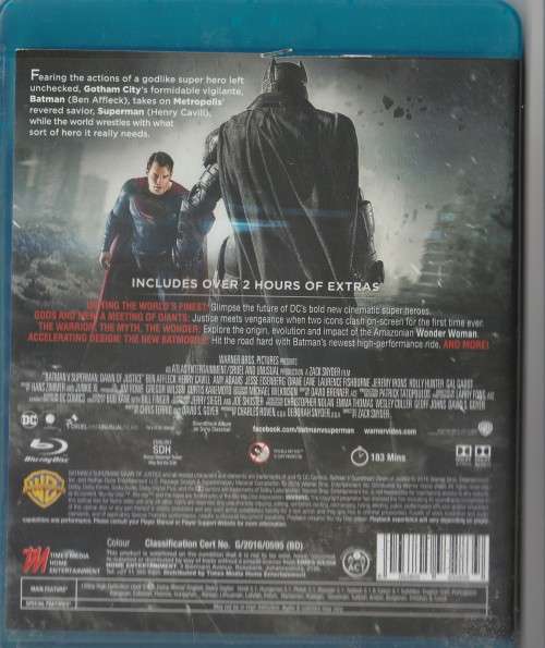Batman v Superman: Dawn of justice ( Blu-ray)