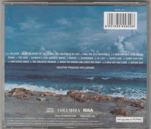 Celene Dion A new day has come