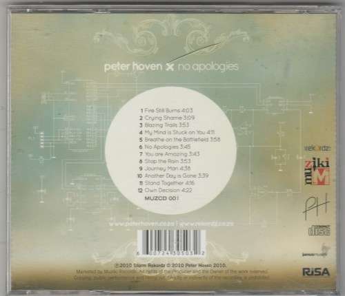 Peter Hoven No apologies