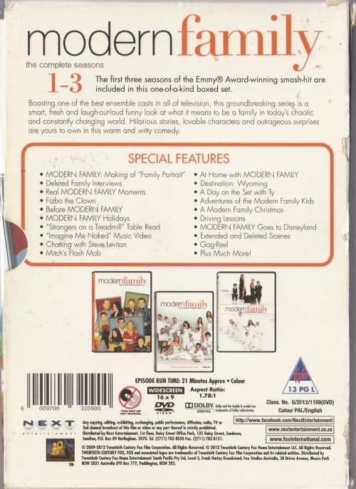 Modern Family season 1-3