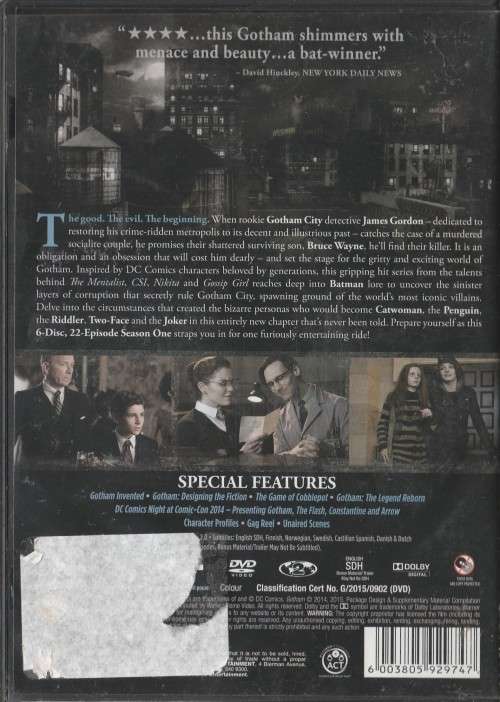 Gotham first season
