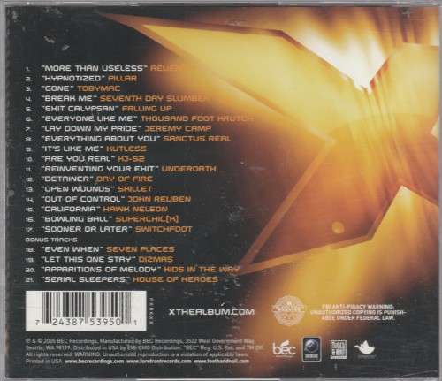 X 2005 - 17 Christian rock hits!