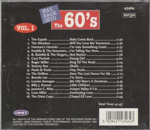 Way back into the 60`s  - vol.1