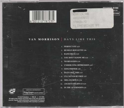 Van Morrison - Days like this