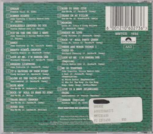 Grease - soundtrack