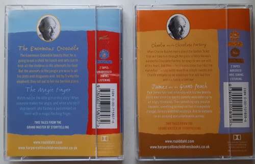 Roald Dahl 4 favourite stories (Cassette tape)
