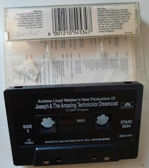 Joseph and the amazing technicolor dreamcoat (tape)
