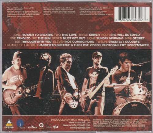 Maroon 5 Songs about Jane