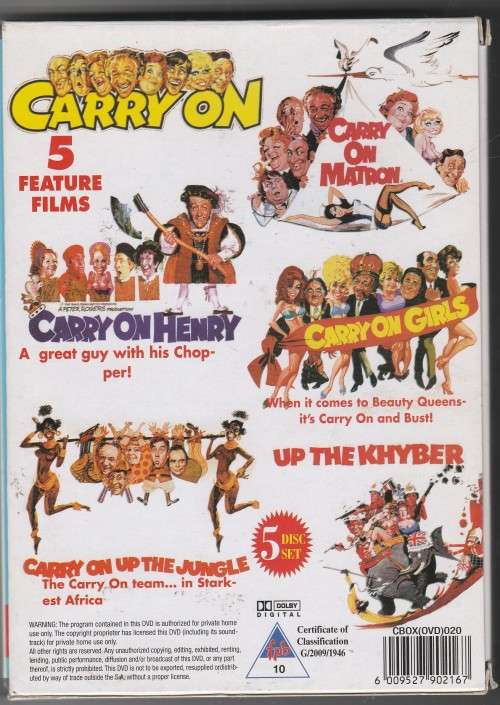 Carry on film collection