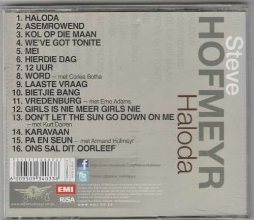 Steve Hofmeyr Haloda