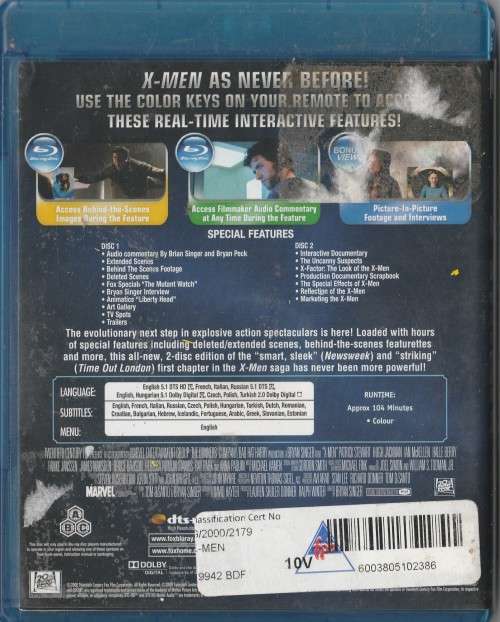 X-men (Blu-ray)