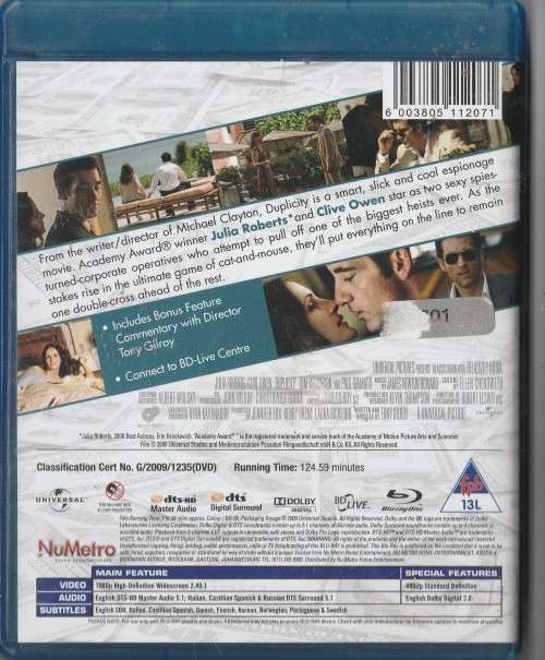 Duplicity (Blu-ray)