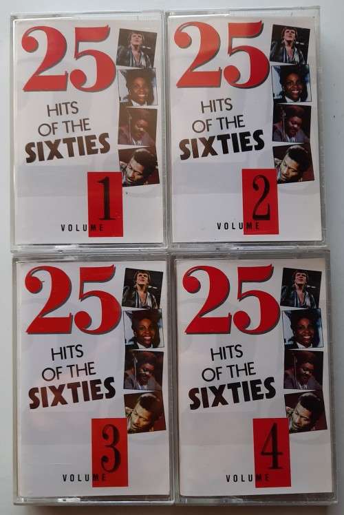 25 hits of the sixties vol. 1-4 (Tapes)
