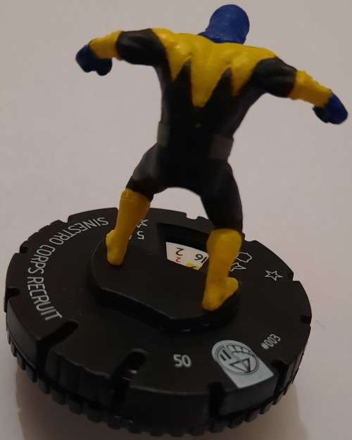Heroclix War of light #3 Sinestro Corps Recruit