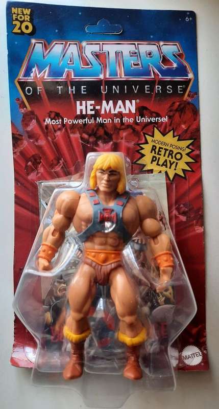 Masters of the Universe Origins He-Man retro play