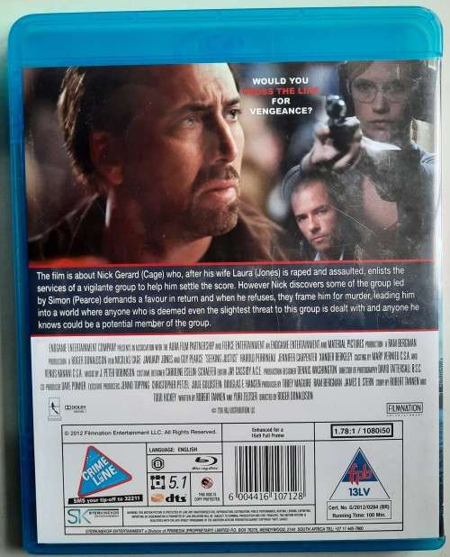 Seeking Justice (blue-ray)