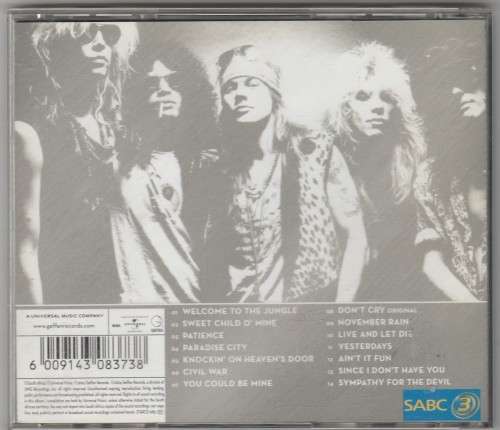 Guns 'n Roses Greatest hits