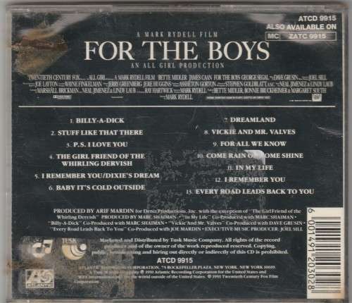 For the Boys - Soundtrack